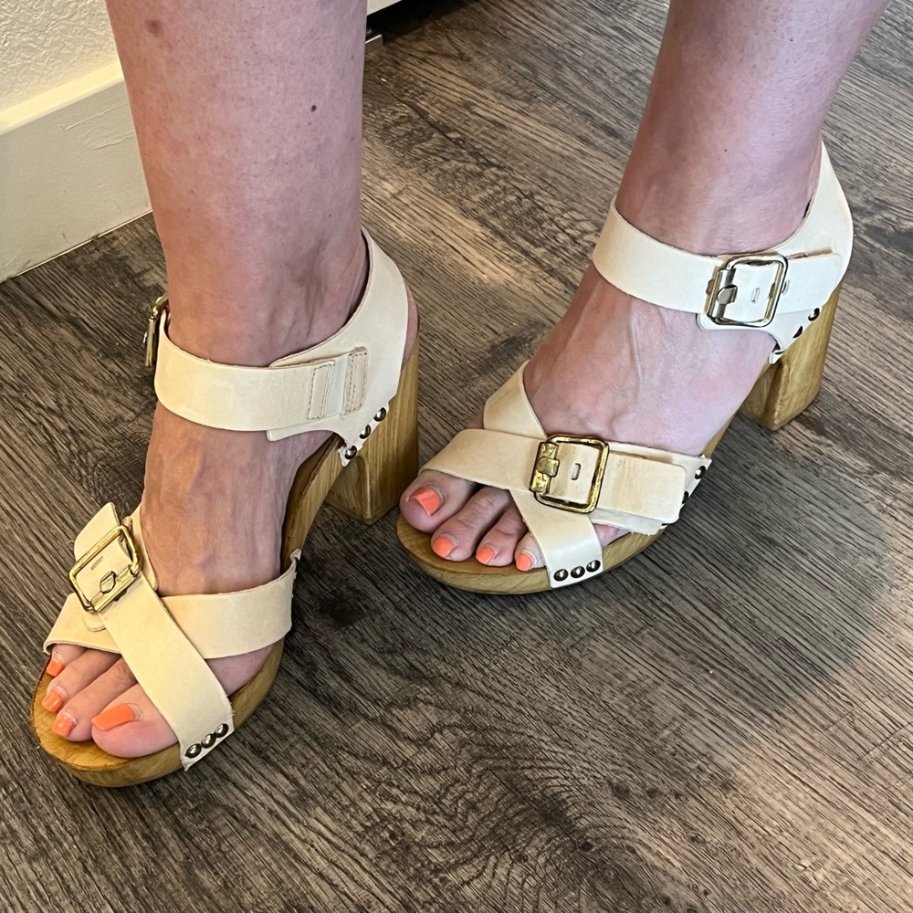 ALDO PREALIA BUCKLE SANDALS SIZE 8 - Picture 7 of 7